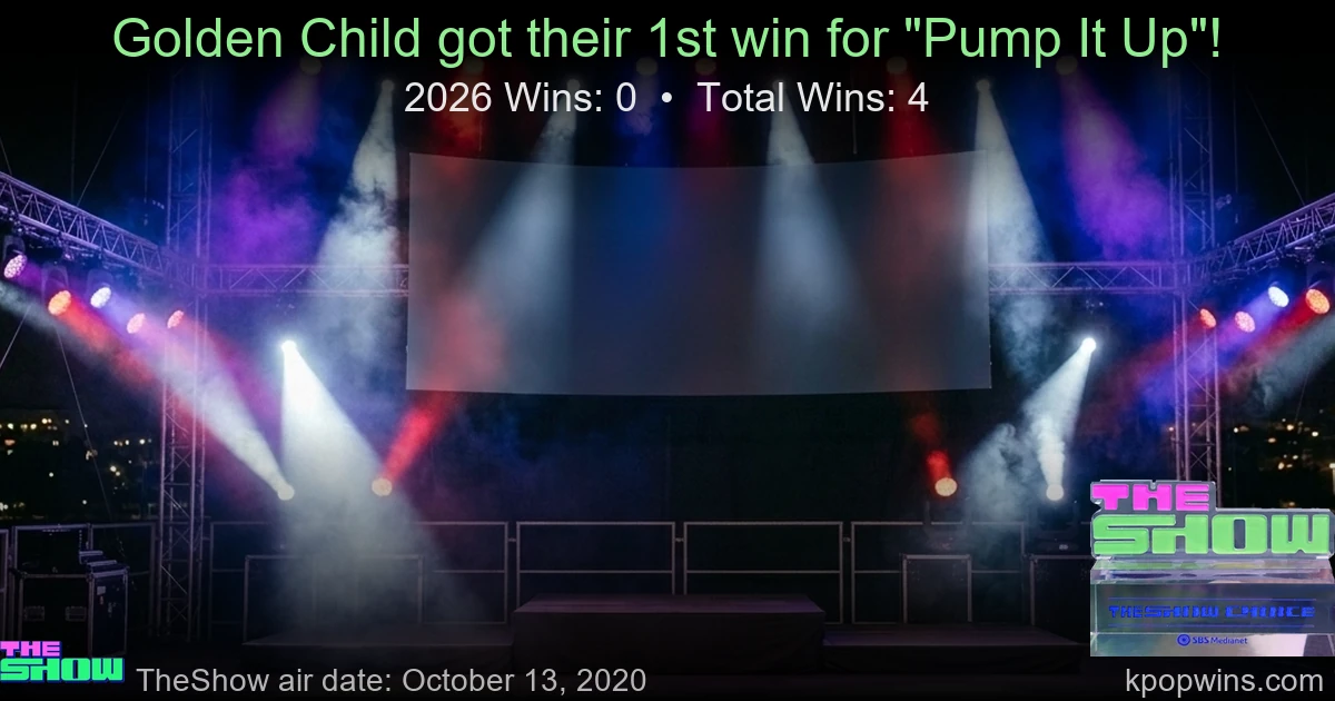 Golden Child - Pump It Up